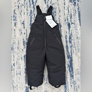Zara Kids Black Puffer Snow Pants